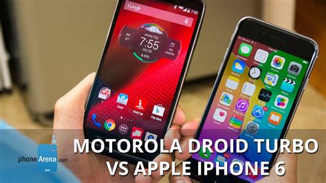 Motorola Droid Turbo vs Apple iPhone 6s Karşılaştırma